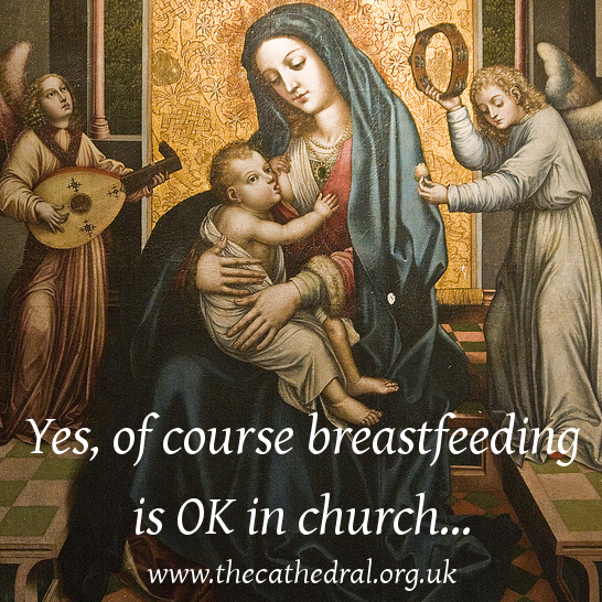 Mary Breastfeading for blog